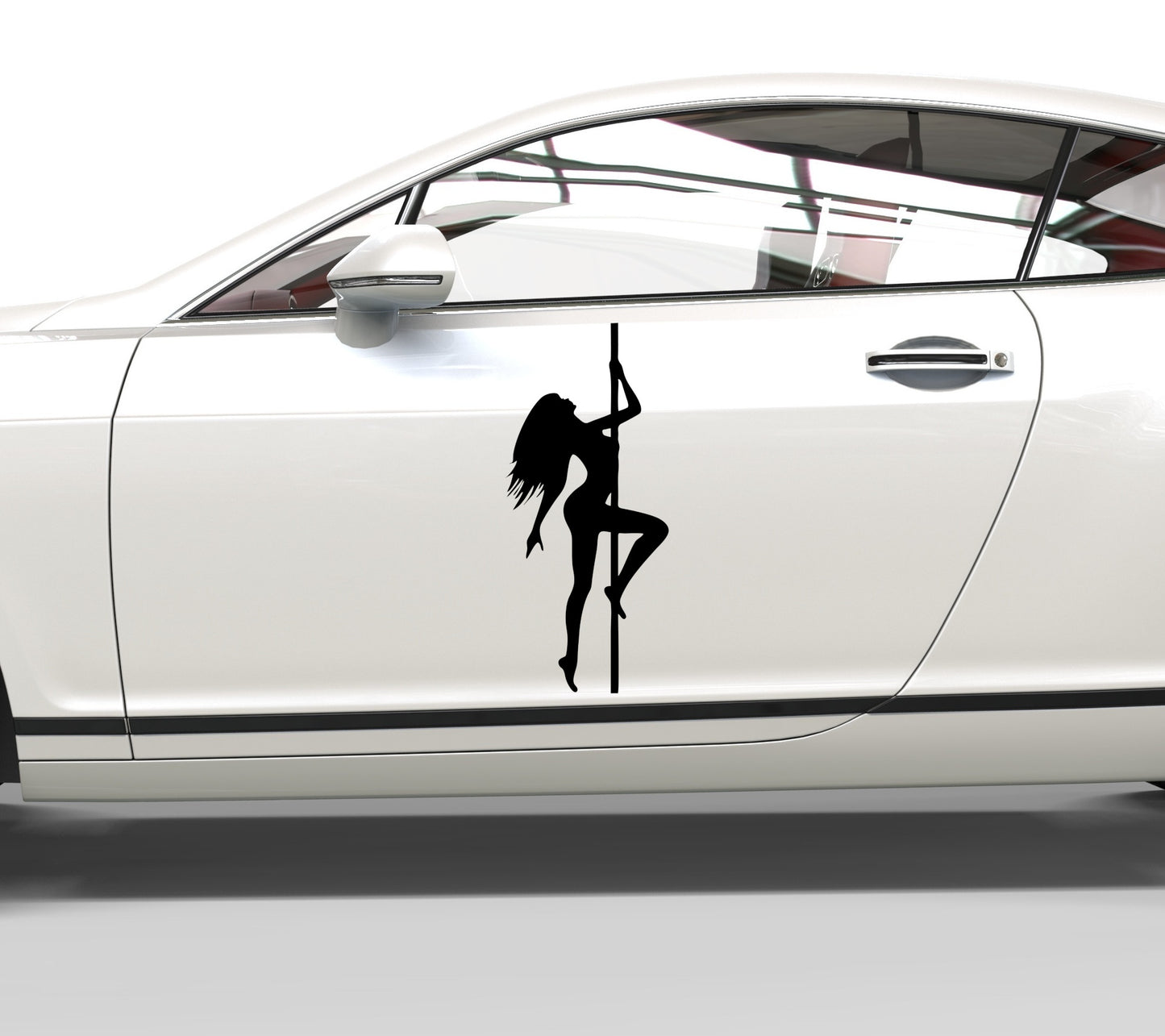 Autoaufkleber Pole Dance