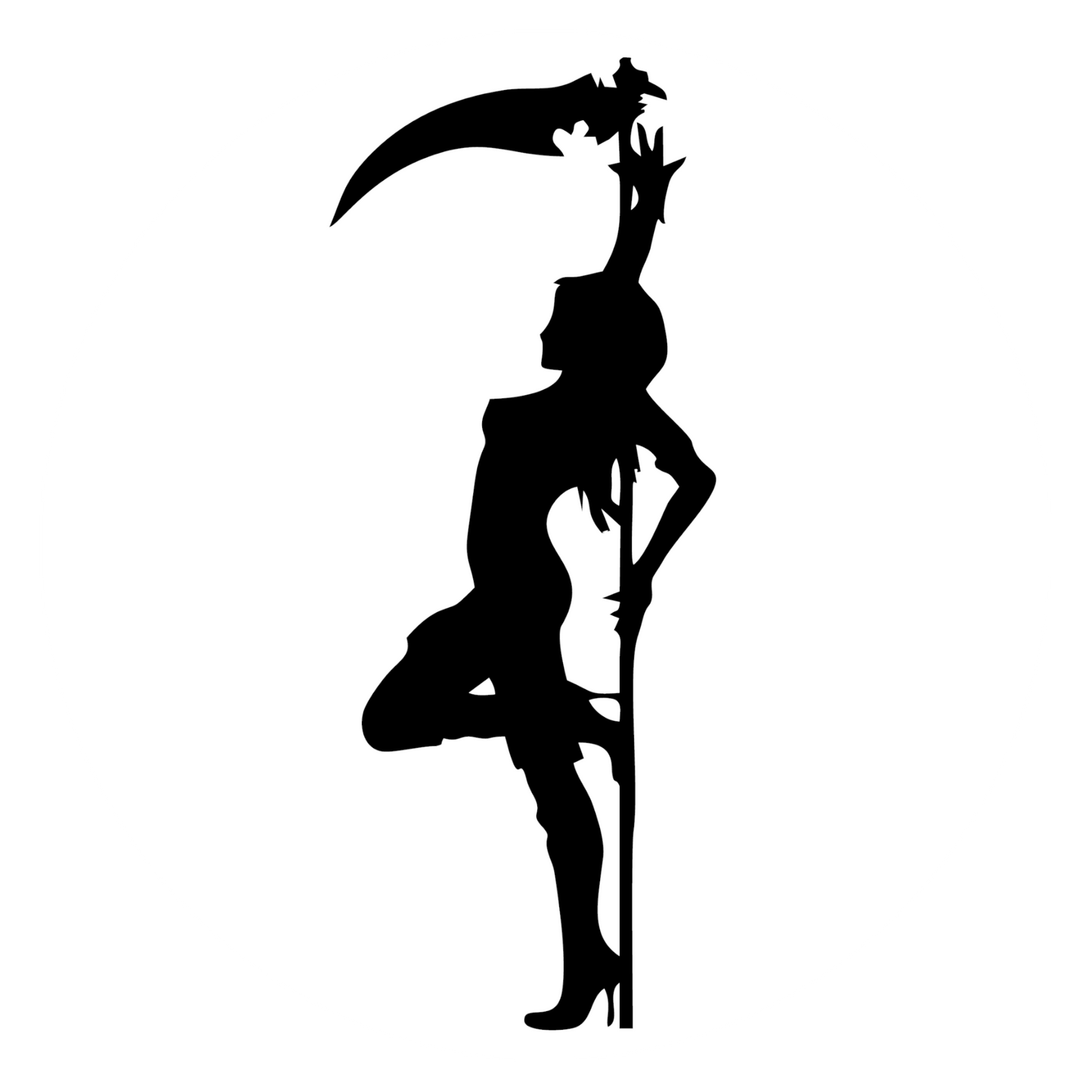 Wandtattoo Sexy Reaper