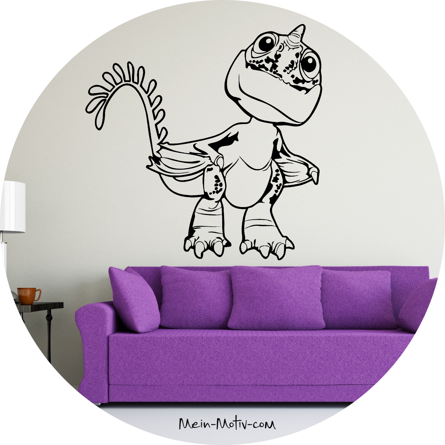 Wandtattoo Drachenbaby