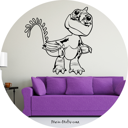 Wandtattoo Drachenbaby