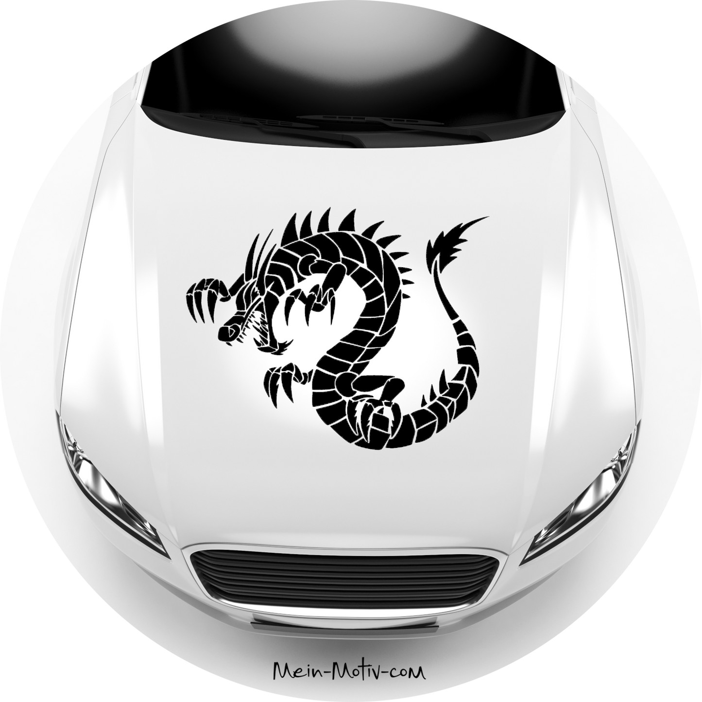 Autoaufkleber Dragon Tribal