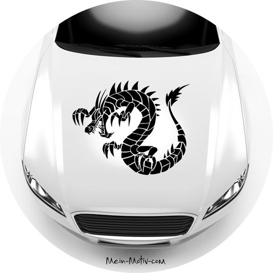 Autoaufkleber Dragon Tribal