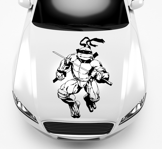 Autoaufkleber Ninja Turtles Leonardo