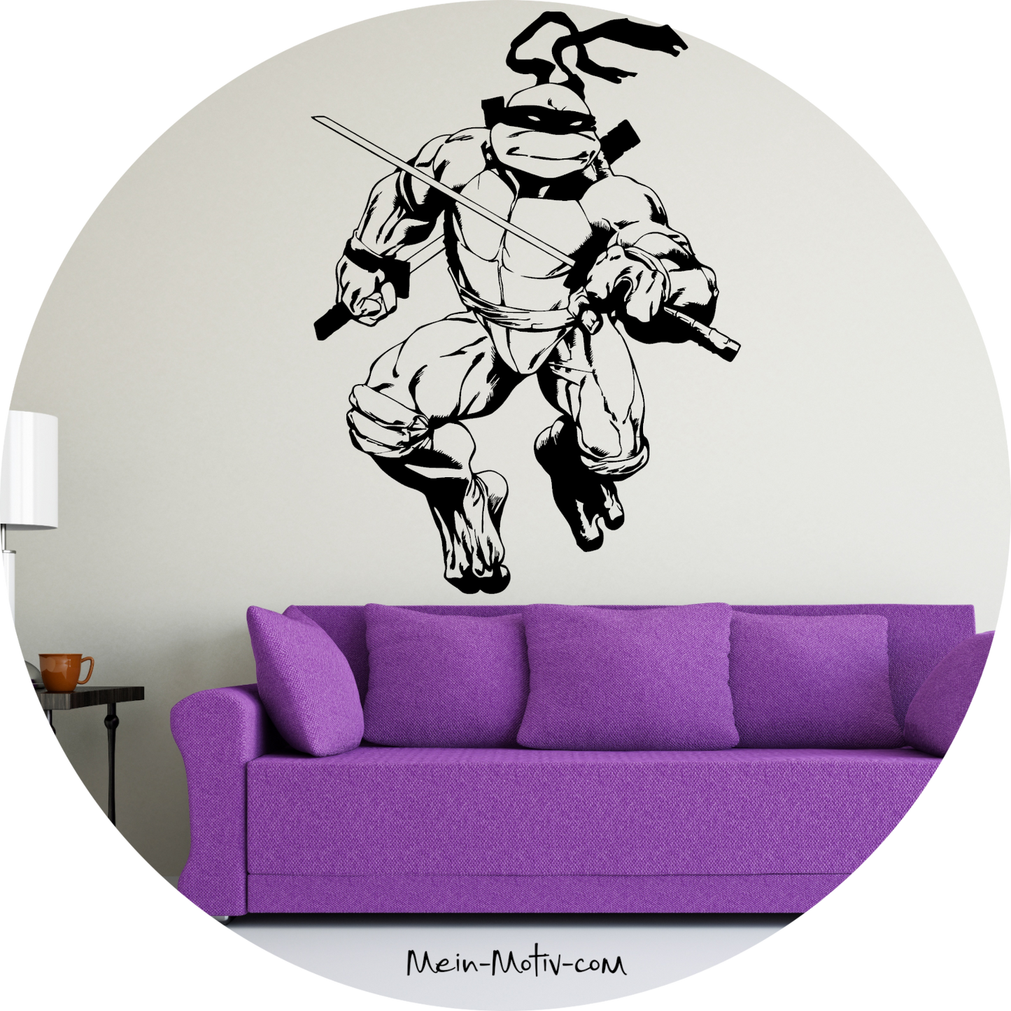 Wandtattoo Ninja Turtles Leonardo