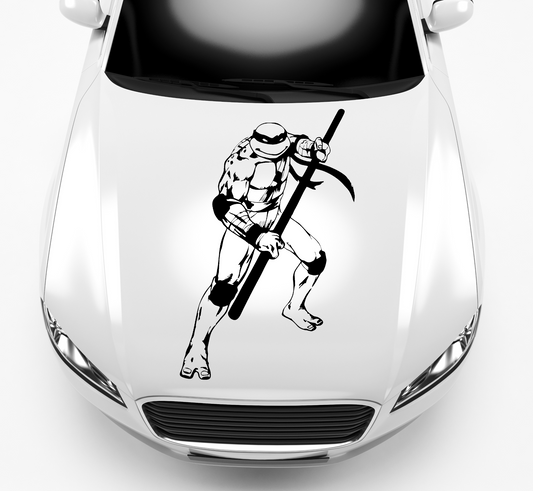 Autoaufkleber Ninja Turtles Donatello