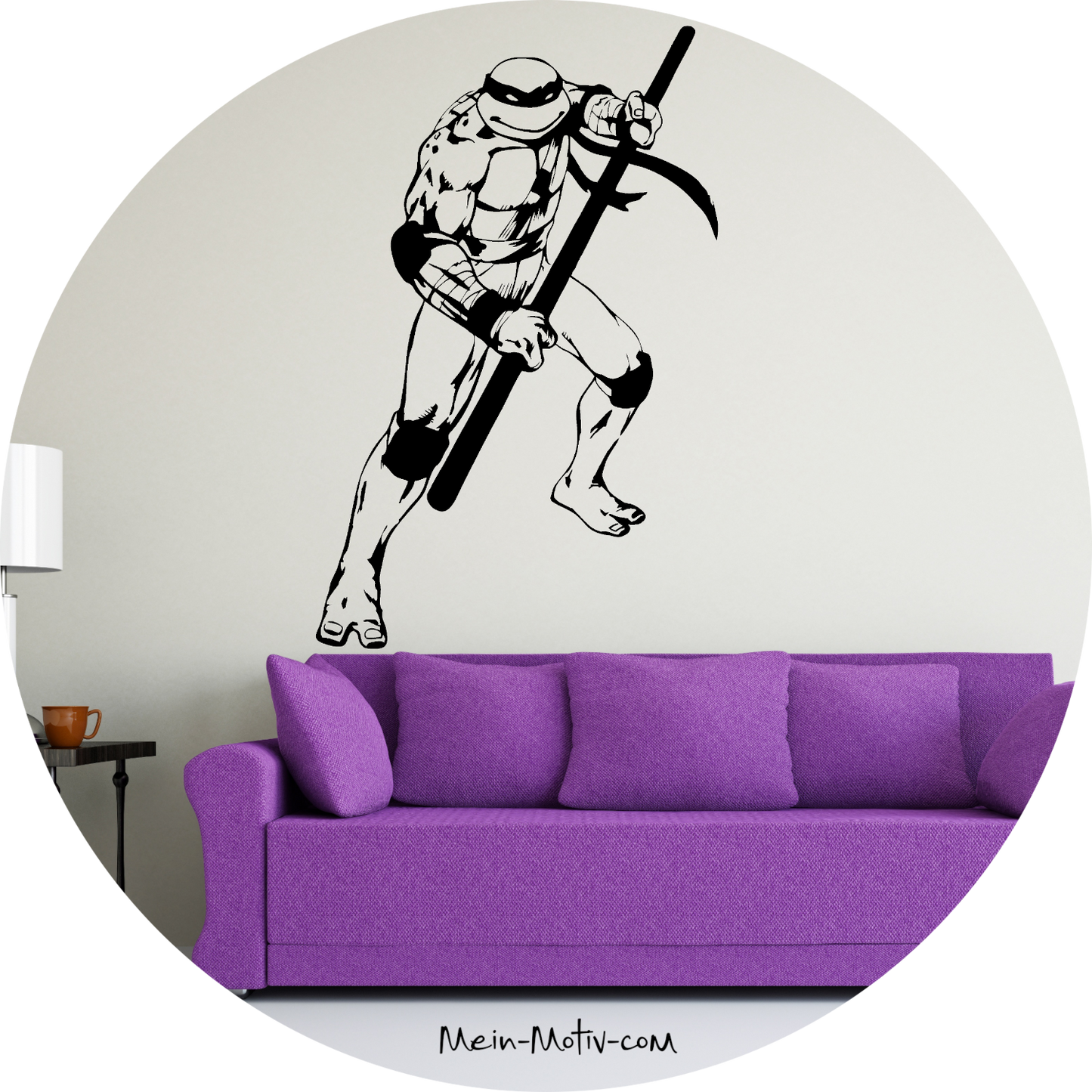 Wandtattoo Ninja Turtles Donatello