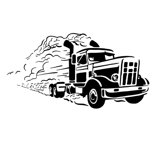 Autoaufkleber Racetruck