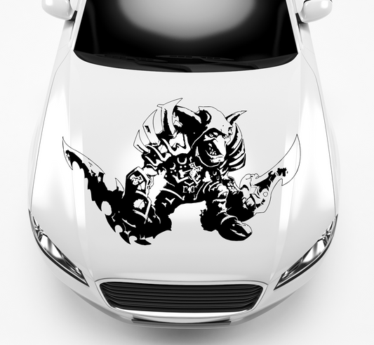 Autoaufkleber World of Warcraft - Goblin Schurke