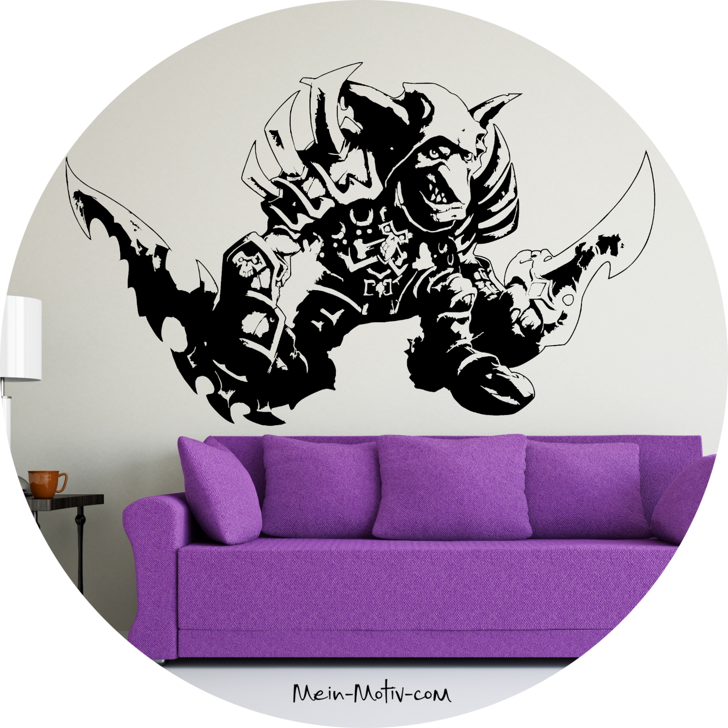 Wandtattoo World of Warcraft - Goblin Schurke