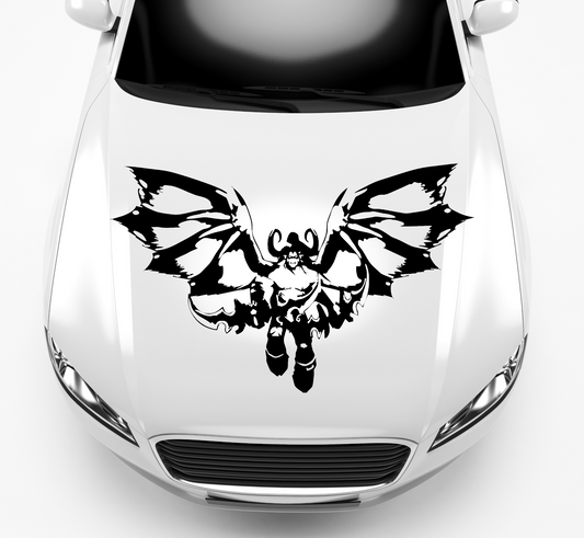 Autoaufkleber World of Warcraft - Illidan Sturmgrimm