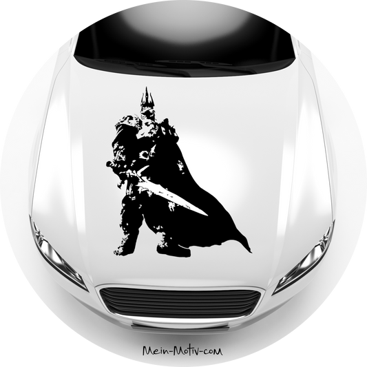Autoaufkleber World of Warcraft - Lich King