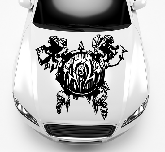 Autoaufkleber World of Warcraft - Horde Wappen