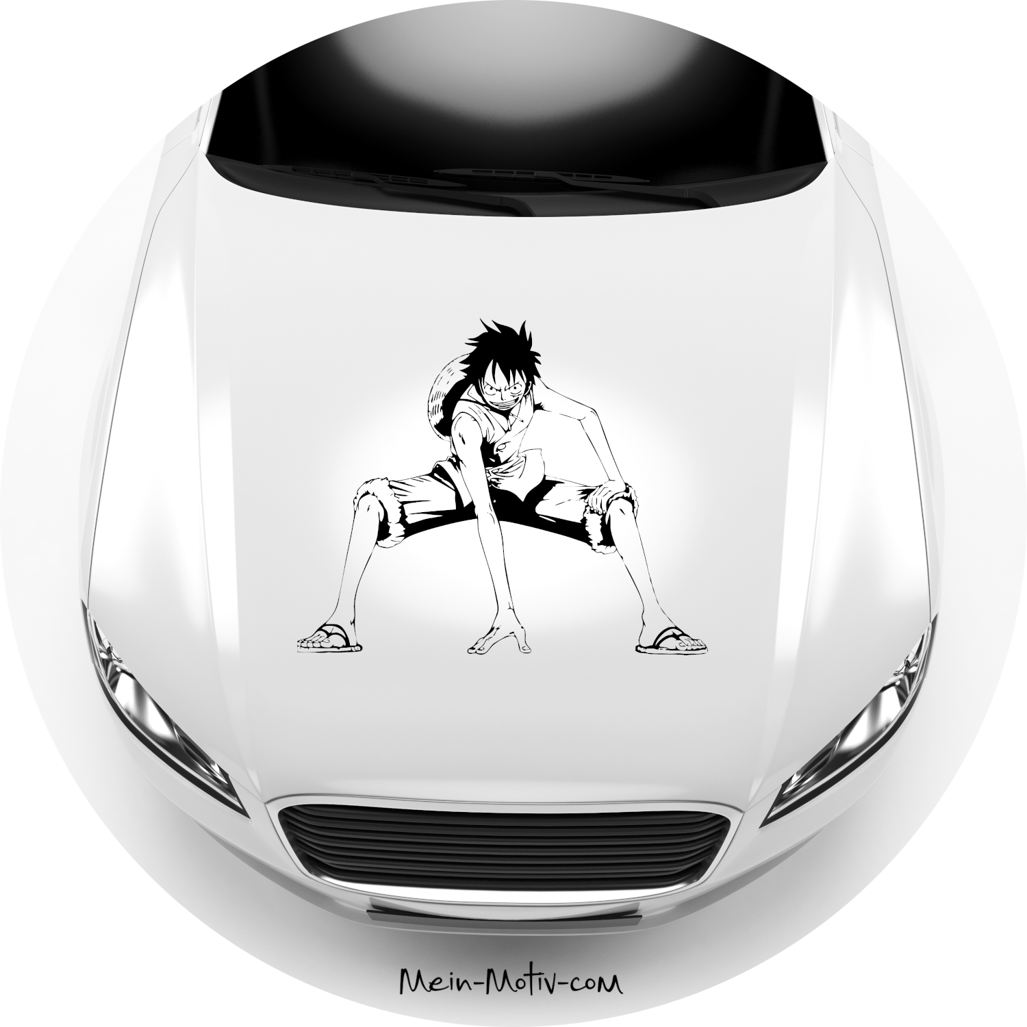Autoaufkleber One Piece - Ruffy