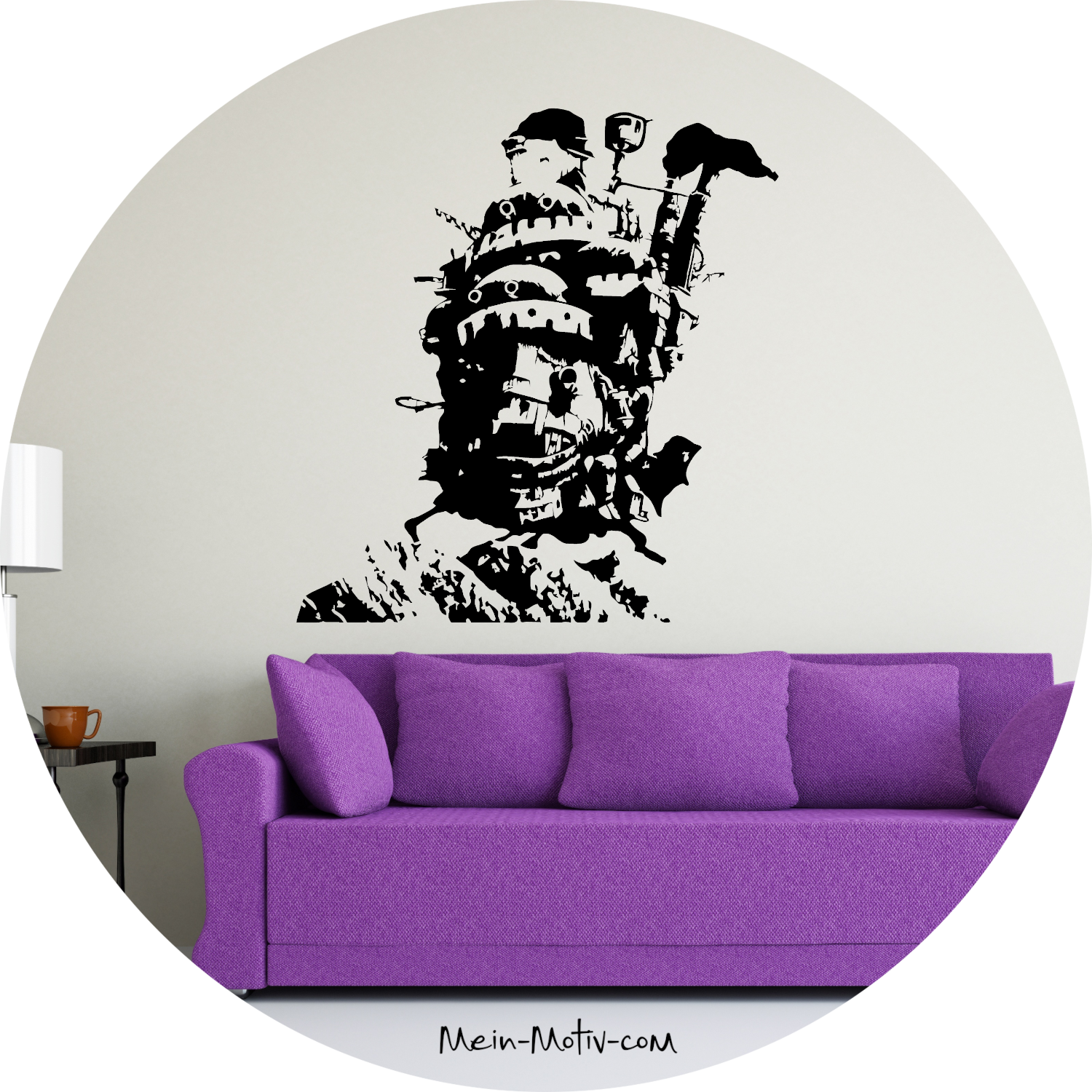 Wandtattoo Das wandelnde Schloss