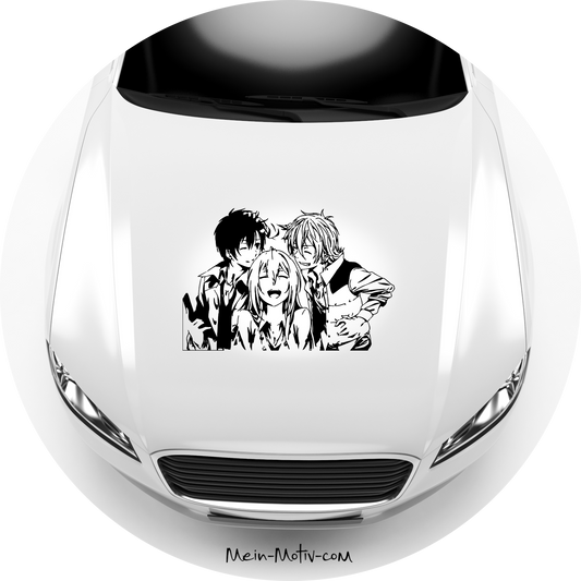 Autoaufkleber Zetsuen no Tempest