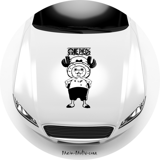 Autoaufkleber One Piece - On Top Tony Tony Chopper