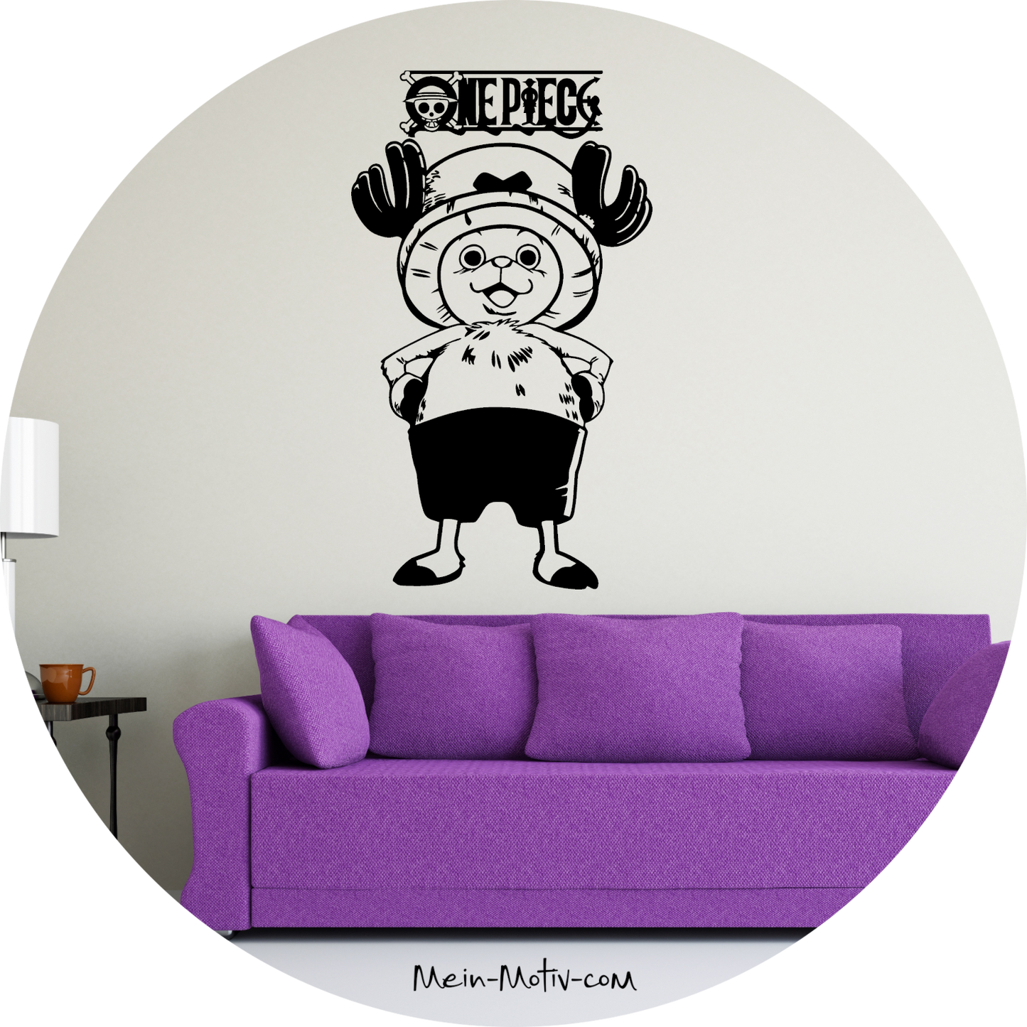 Wandtattoo One Piece on Top Tony Tony Chopper