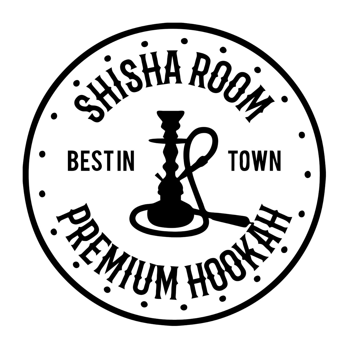Wandtattoo Shisha Room