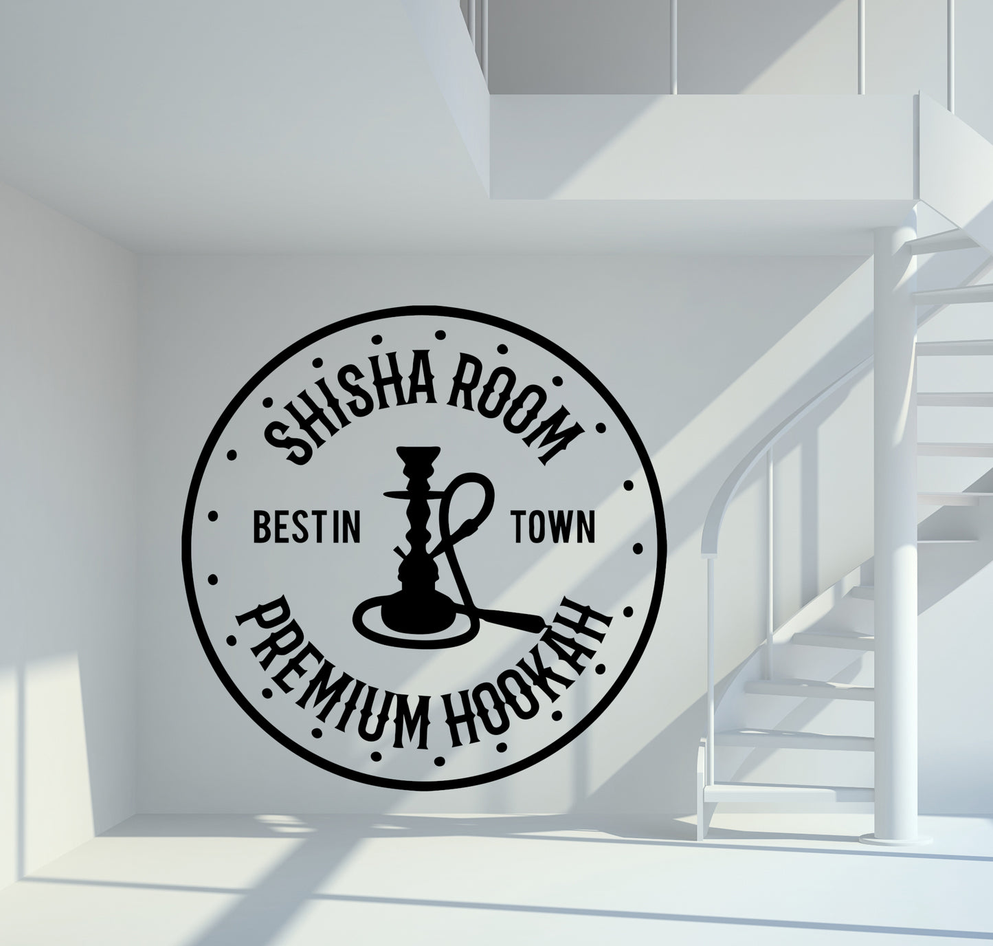 Wandtattoo Shisha Room