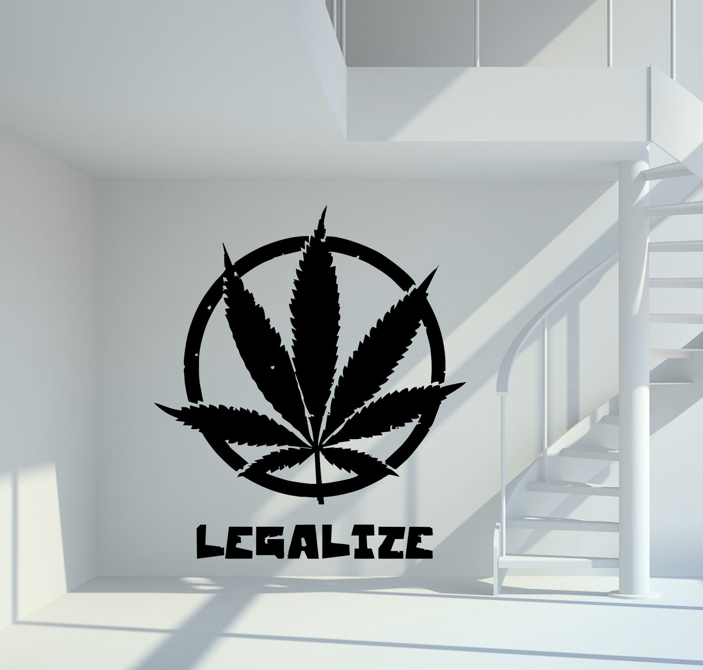 Wandtattoo Legalize Cannabis