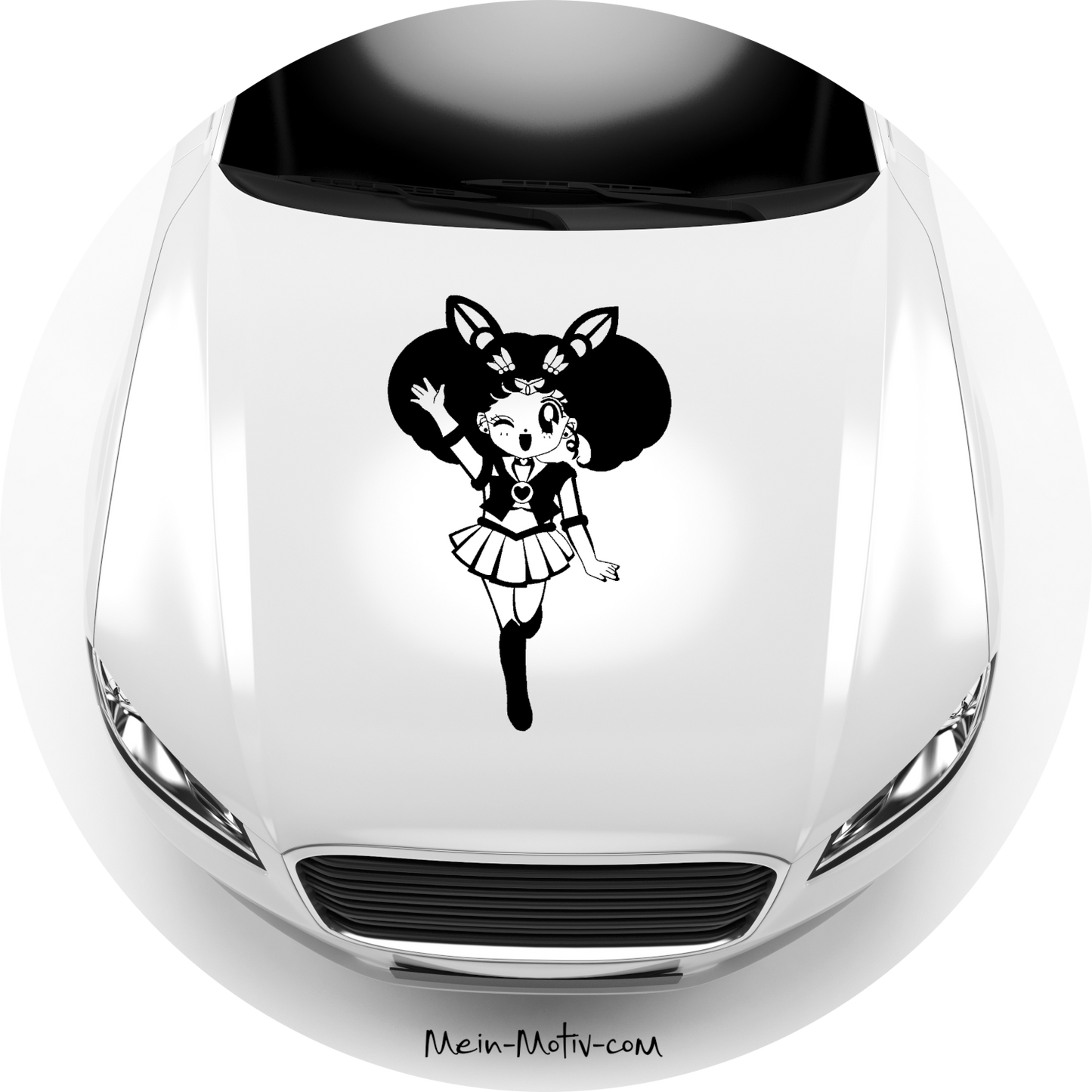 Autoaufkleber Chibimoon