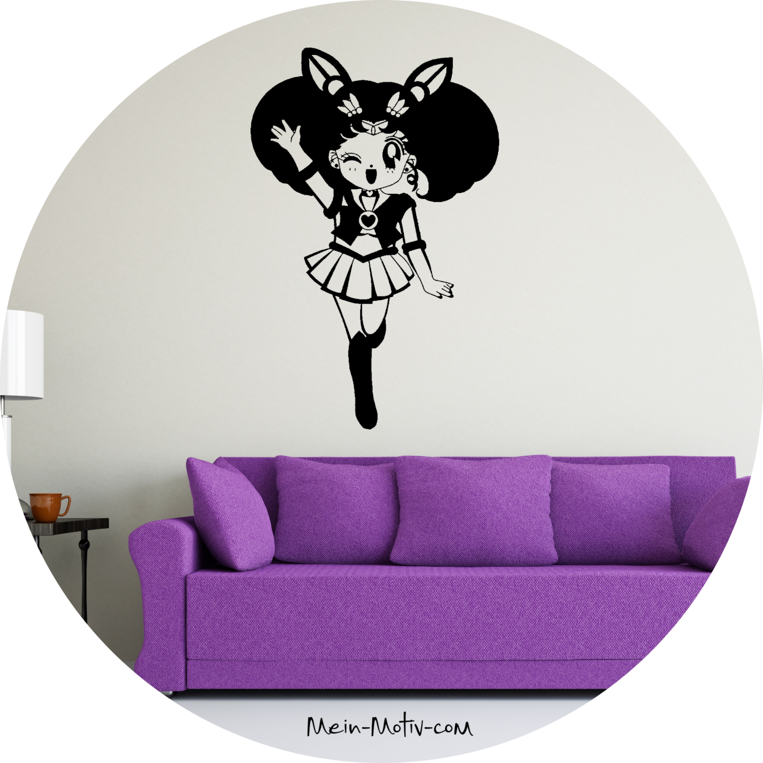 Wandtattoo Chibimoon