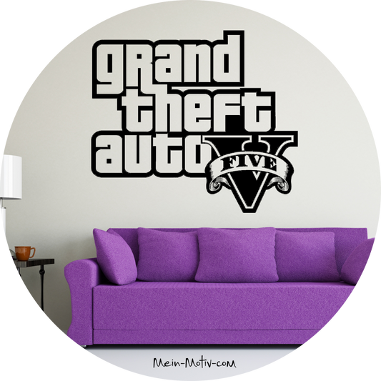 Wandtattoo GTA 5 - Grand Theft Auto