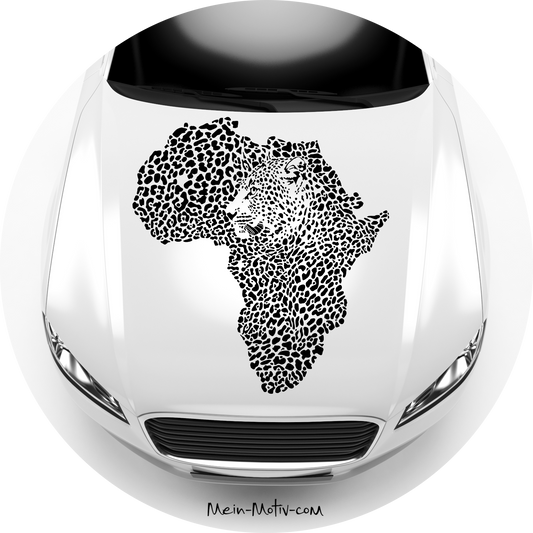 Autoaufkleber Afrika Gepard