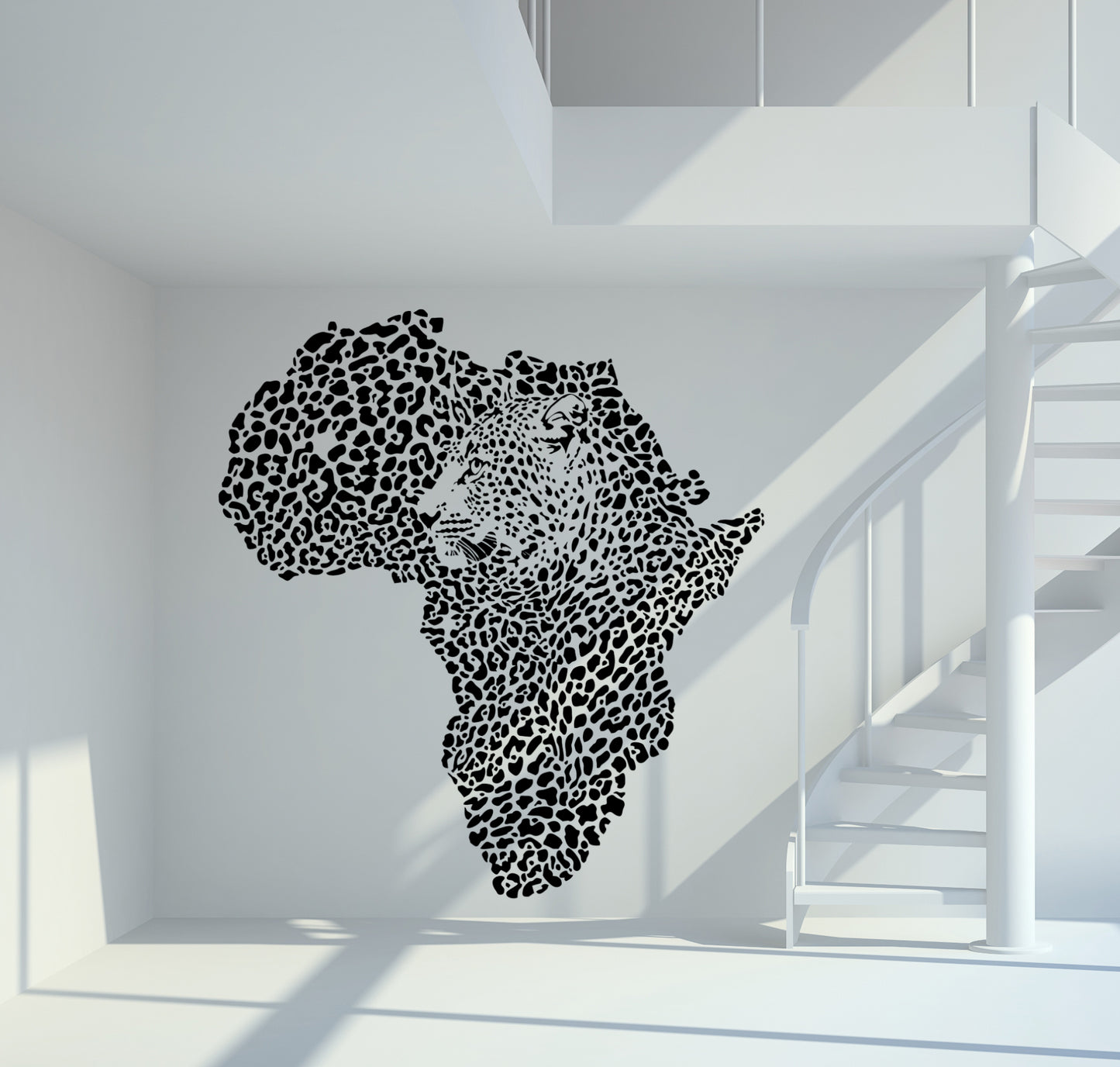 Wandtattoo Afrika Gepard
