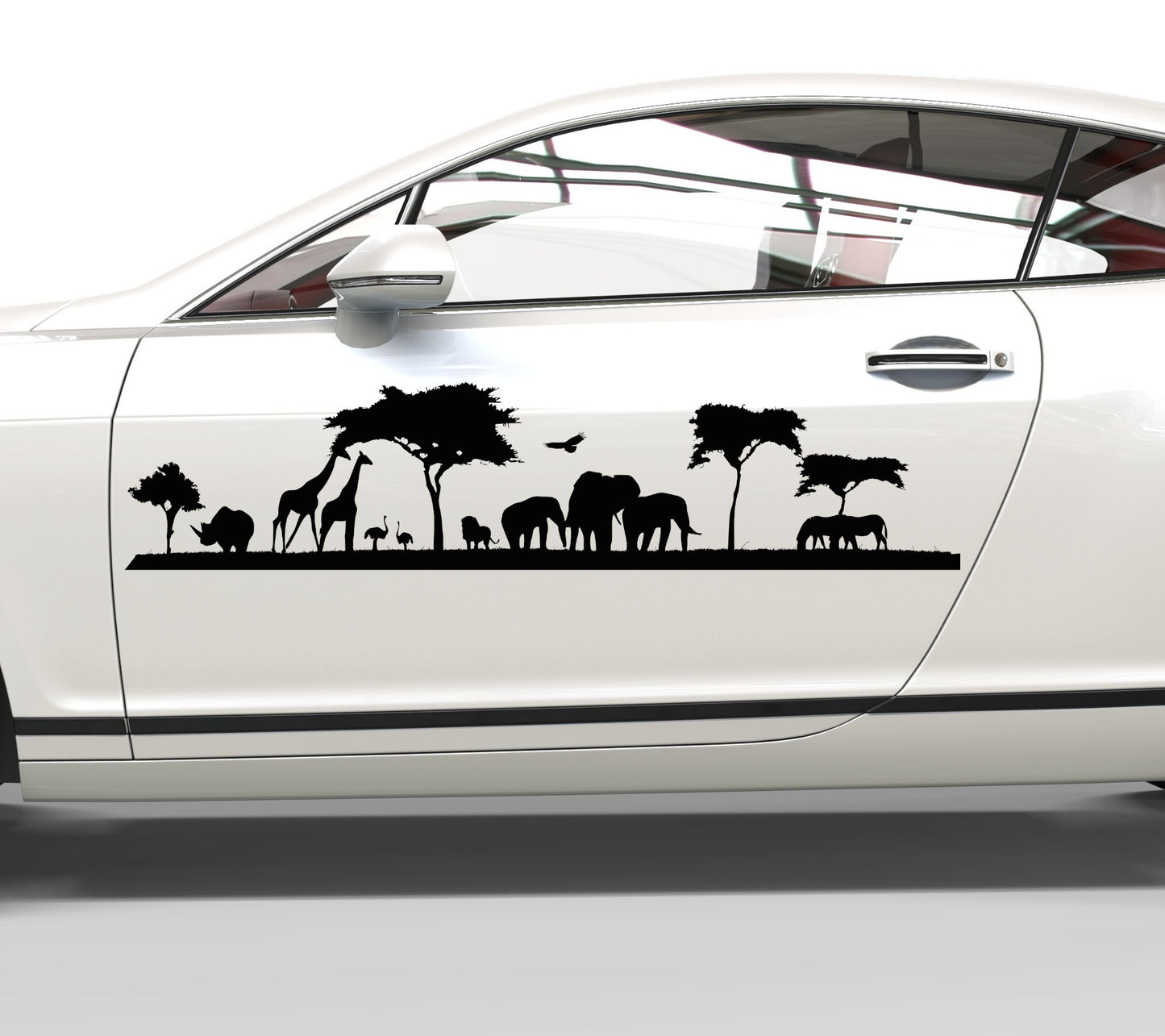 Autoaufkleber Afrika Savanne