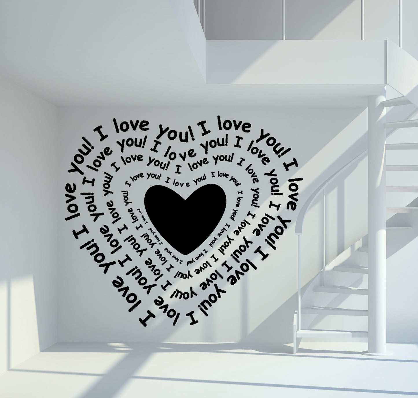 Wandtattoo Love You