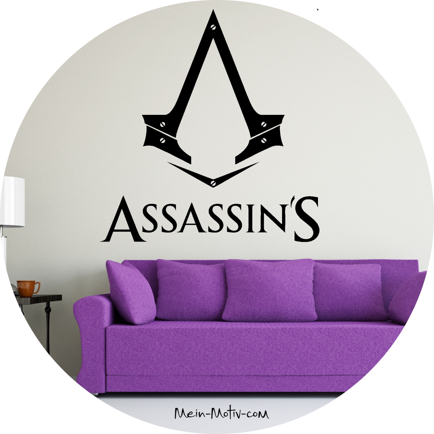 Wandtattoo Assassins