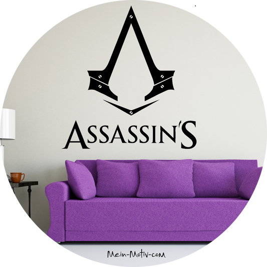 Wandtattoo Assassins
