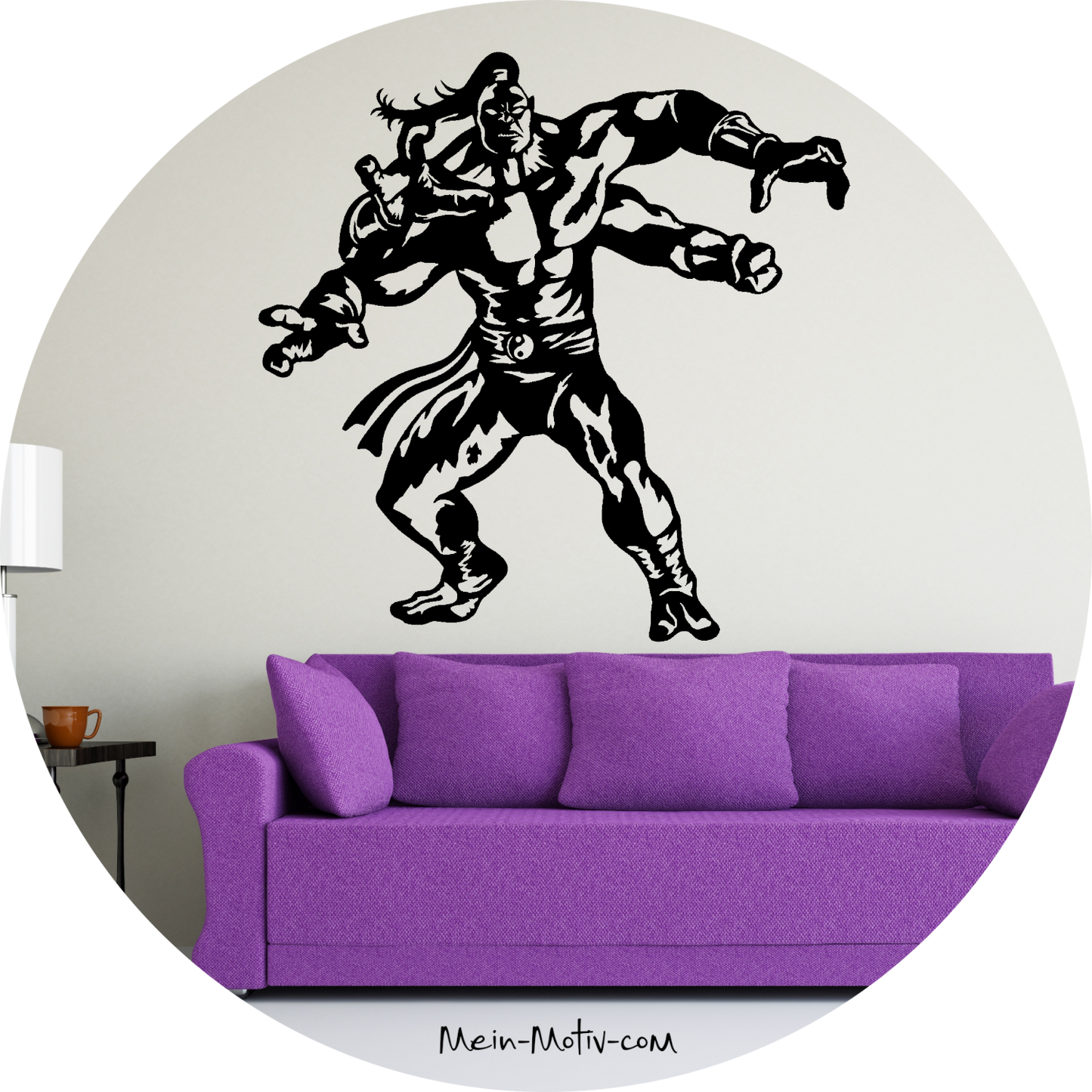 Wandtattoo Mortal Kombat Goro