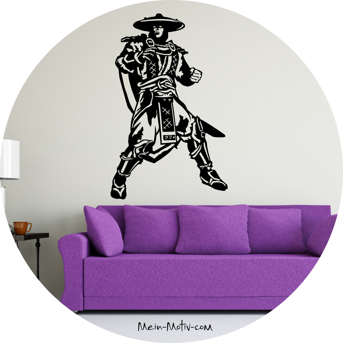 Wandtattoo Mortal Kombat Lord Raiden