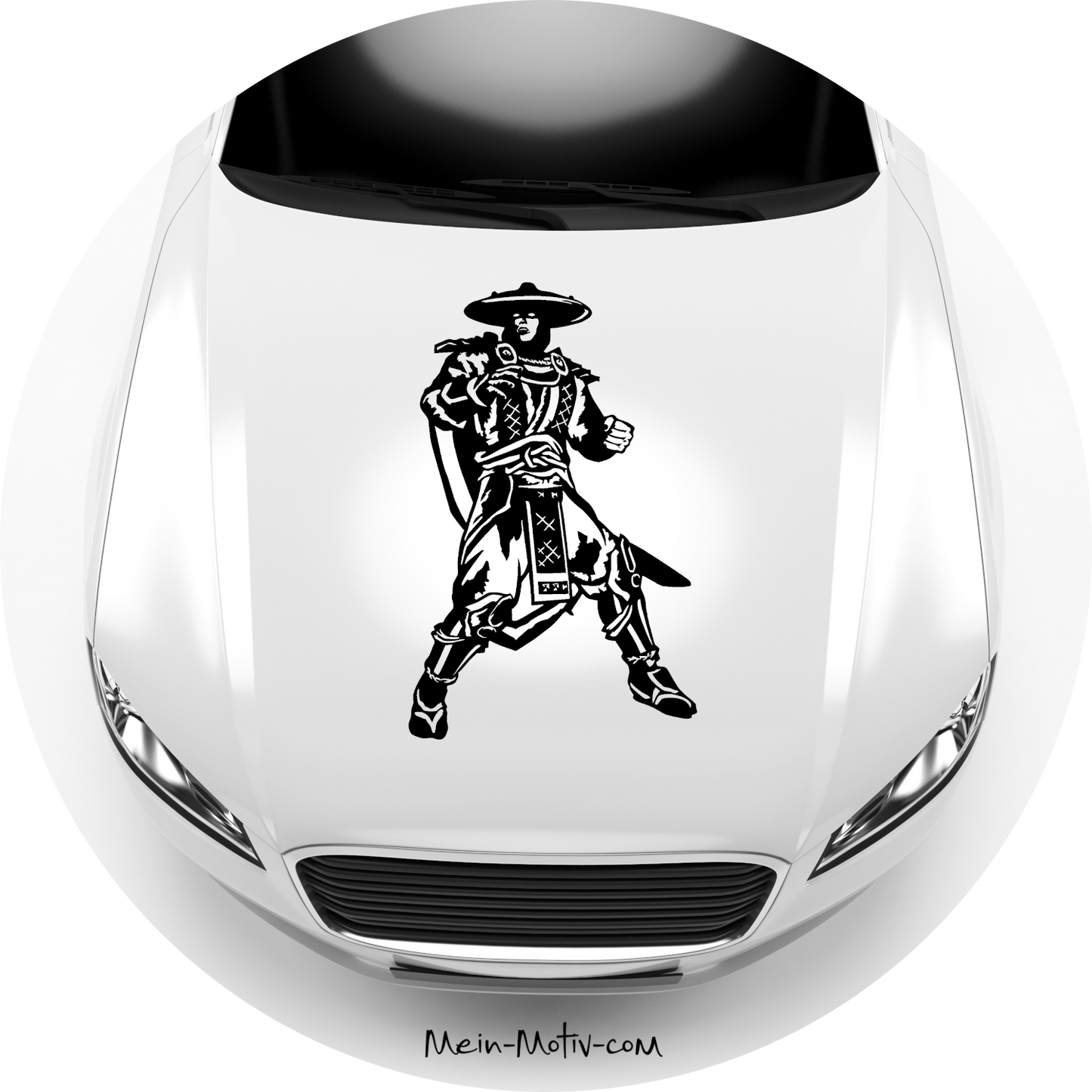 Autoaufkleber Mortal Kombat Lord Raiden