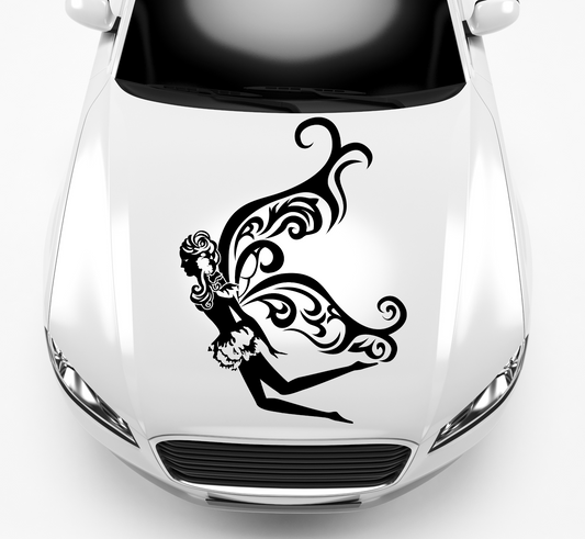 Autoaufkleber Fee Tribal