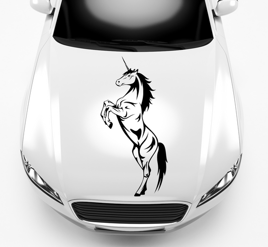 Autoaufkleber Einhorn