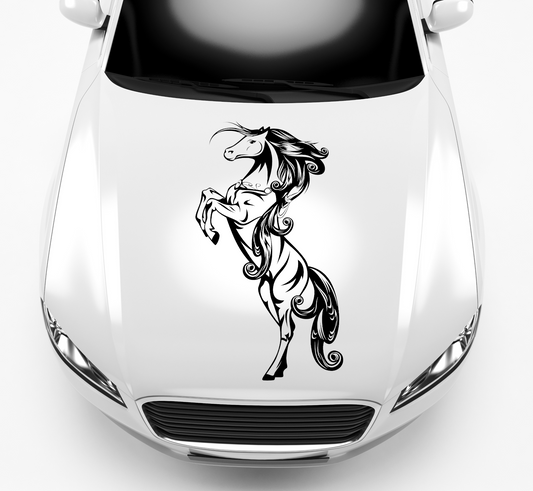 Autoaufkleber Märchen Pferd