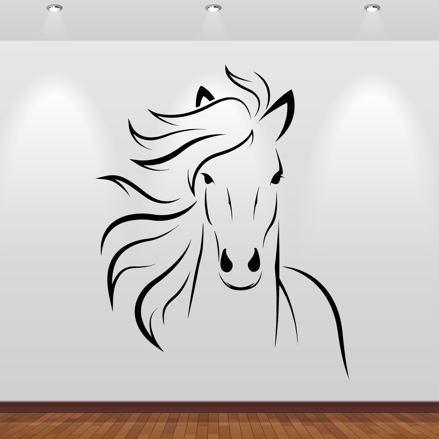 Wandtattoo Pferd - Horse