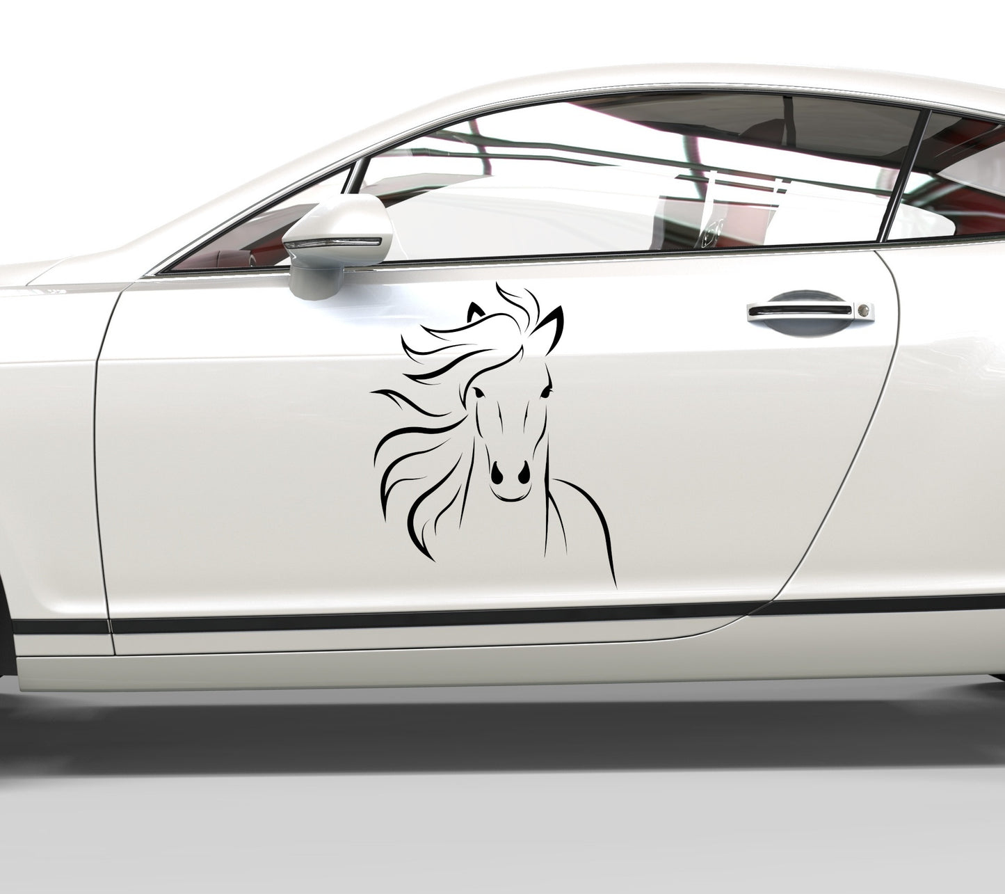 Autoaufkleber Pferd - Horse