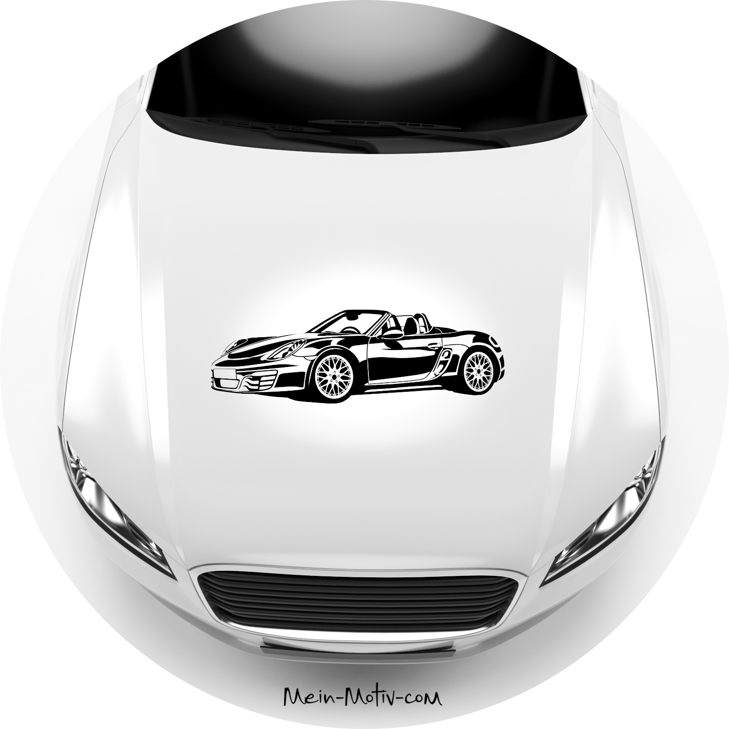 Autoaufkleber Porsche Boxster