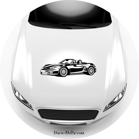 Autoaufkleber Porsche Boxster
