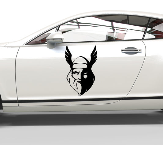 Autoaufkleber Wikinger