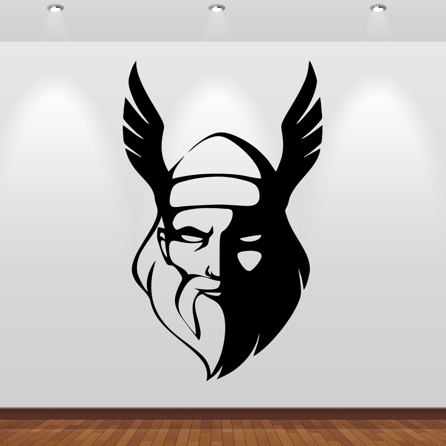 Wandtattoo Wikinger