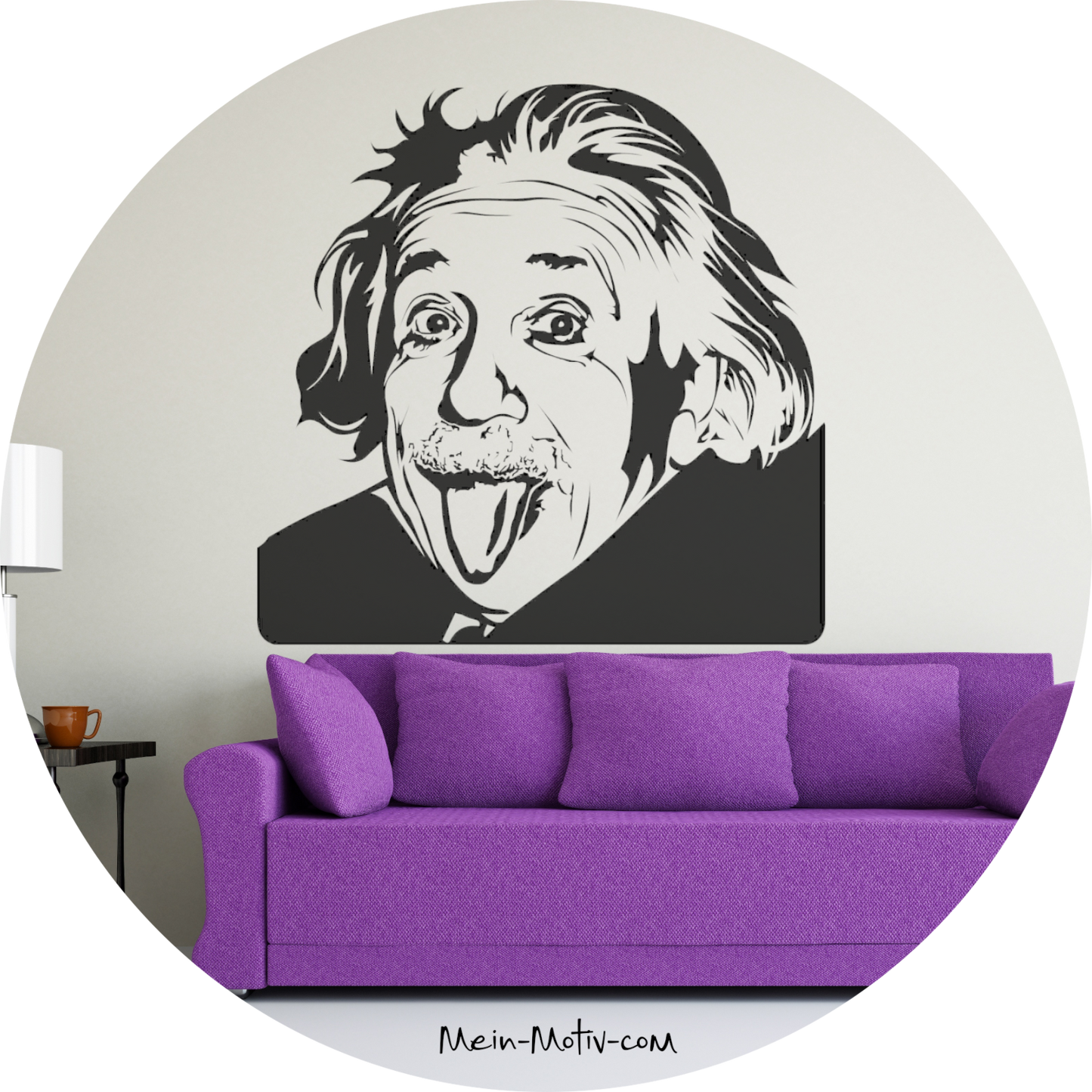Wandtattoo Albert Einstein