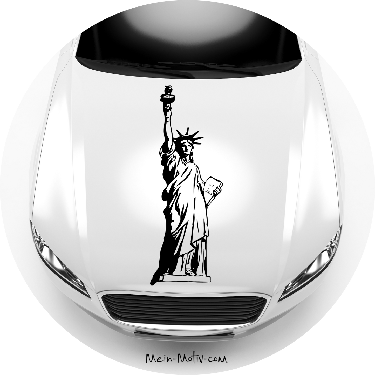 Autoaufkleber Freiheitsstatue USA