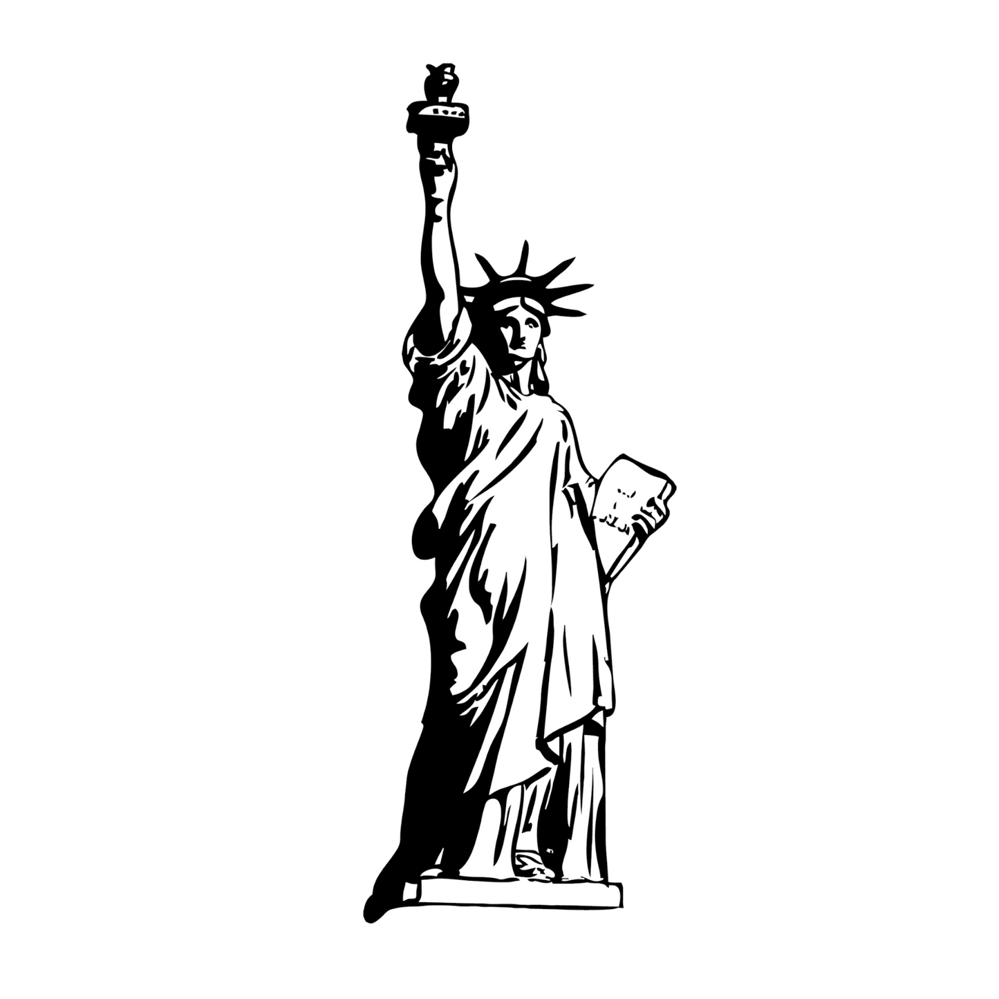 Autoaufkleber Freiheitsstatue USA