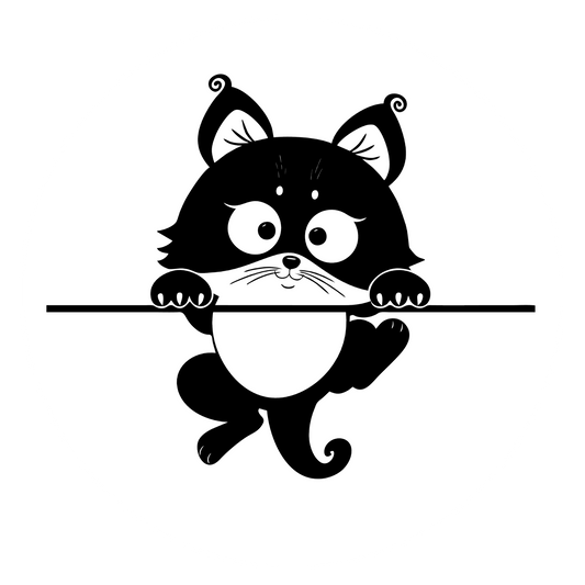 Autoaufkleber Kätzchen Kitten