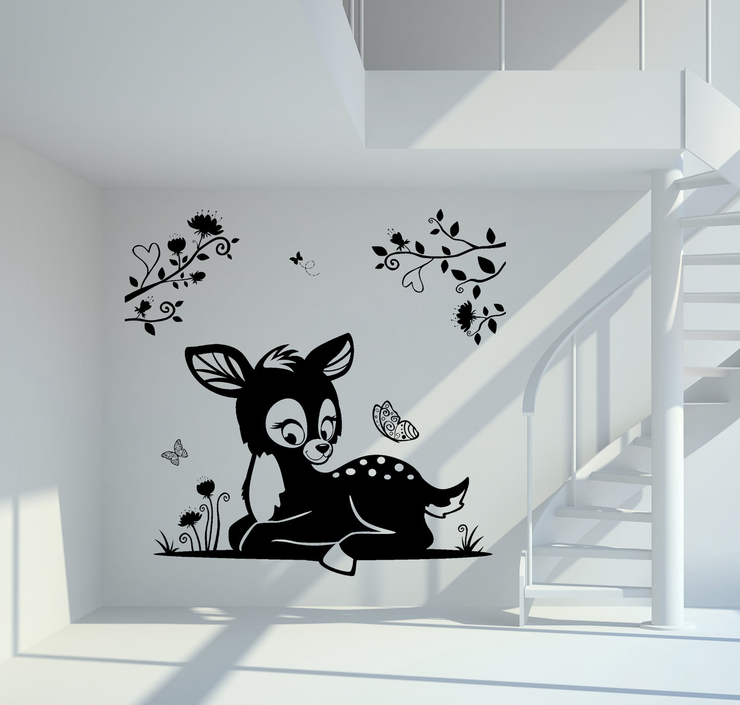 Wandtattoo Rehkitz